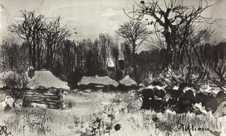 Village. Early Spring