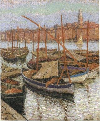 Sailboats in the Port