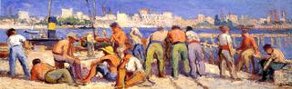 Workers on the Quay