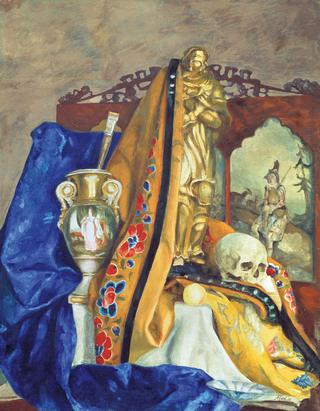 Still Life with a Skull