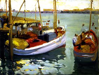 Fishing Boats, L. A. Harbor