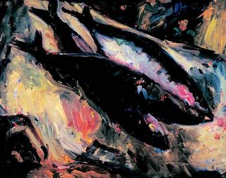 Still Life with Mackerel