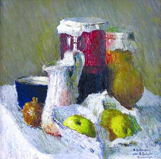 Jam Jar and Apples