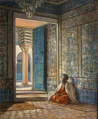 Prière dans la Mosquée de Kairouan