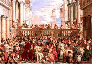 The Marriage at Cana (after Paolo Veronese)