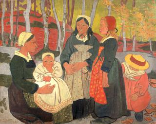 Bretons in the Forest of Huelgoat