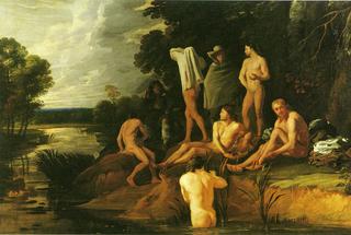 Bathing Scene