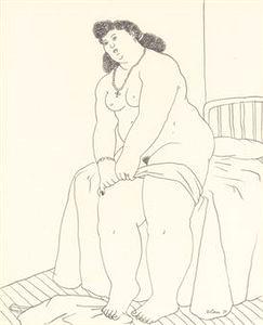 Woman Undressing
