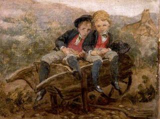 Sketch of the Honourables Dudley and Archie Hamilton Gordon