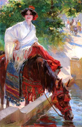 Watering the Horse