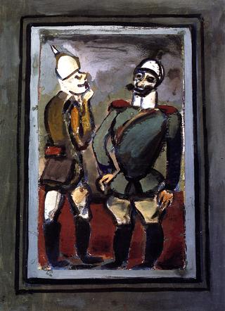 Two Prussian Soldiers