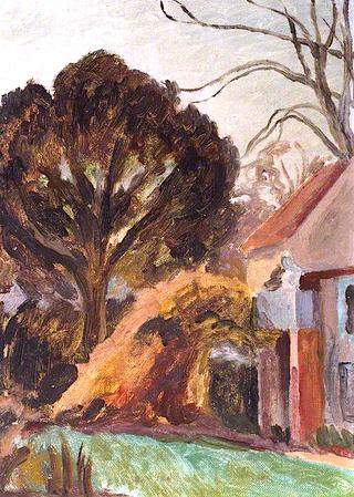 Monk's House, and a Tree in the Garden