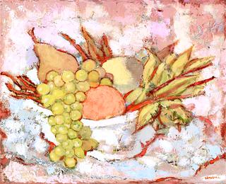 Fruit in a Bowl III