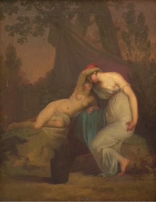 The Greek Poet Sappho and the Girl from Mytilene