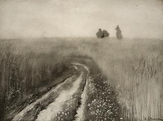 Road in the Field of Rye