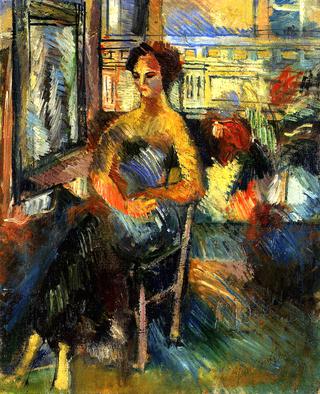 Woman in an Interior