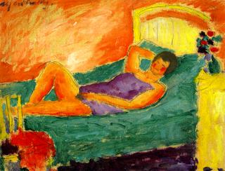 Girl Reclining