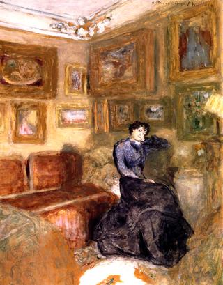 Lucie Hessel in the Small Salon, rue de Rivoli