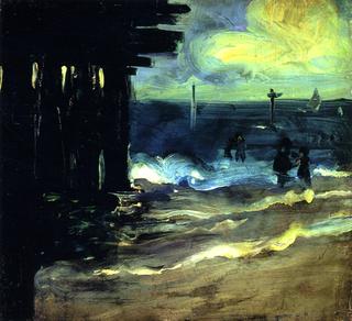 Rockaway Beach with Pier