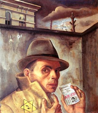 Self Portrait with Jewish Identity Card