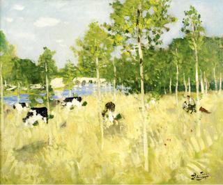Cows on the Meadow