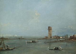 Gates of Venice (View of the Venetian lagoon with the Tower of Marghera)