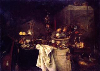 La deserte (after Jan Davidsz, de Heem)