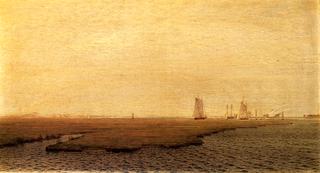 Ships in the Inlet, Atlantic City