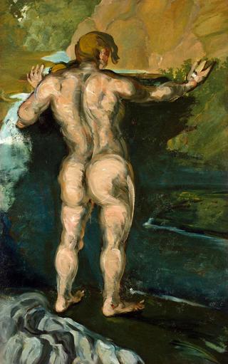 Bather and Rocks