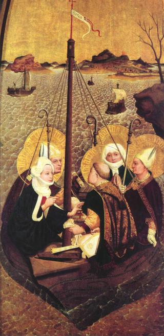 Magdalene Altar: Detail (Saint Mary Magdalenekirche, Tiefenbronn, Baden-Wurttemberg)