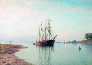 Ship by the Coast