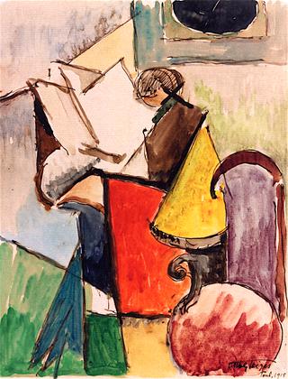 Study for 'Portrait of Florent Schmitt'