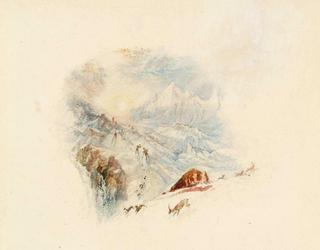 Rogers's 'Poems' - The Alps at Daybreak