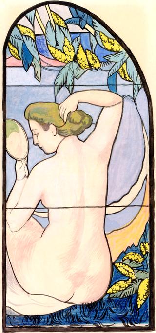 Nude at the Mirror