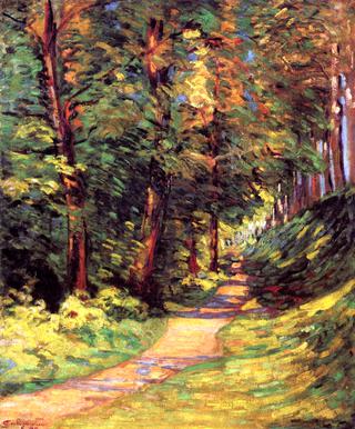 Epinay-sur-Orge: A Path in the Woods