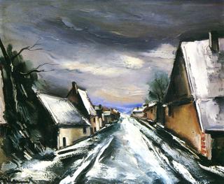 Village in the Snow