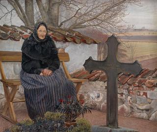 Churchyard at Flong