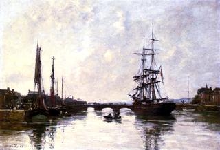 The Bridge over the Touques at Trouville