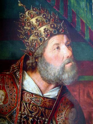 Triptyque de Moulins (détail)