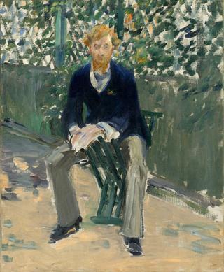 George Moore in the Artist's Garden