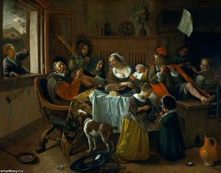 The Baker Arent Oostwaard and his Wife, Catharina Keizerswaard