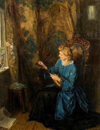 Lady with a Mandolin