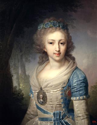 埃琳娜·帕夫洛夫娜大公爵夫人画像
