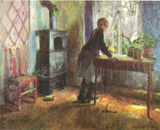 Girl at the Window
