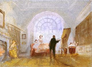 The Artist and His Admirers