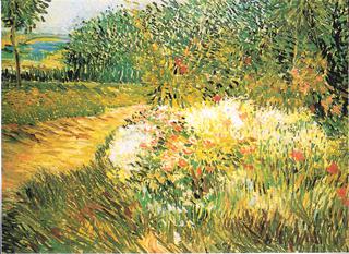 Corner in the park Voyer d 'Argeson at Asnieres