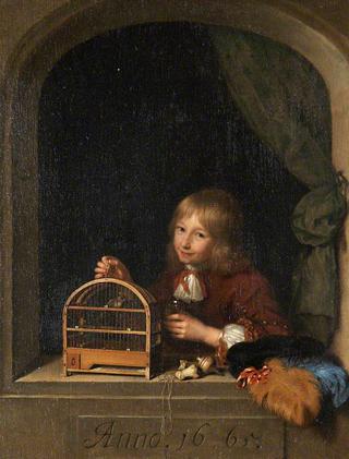 Boy with a Birdcage
