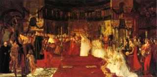 Wedding in a side Chapel of San Marco