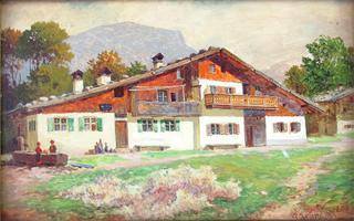 House near Berchtesgaden, Upper Bavaria