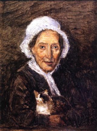 Woman with Cat